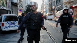 تصویر آرشیف: افراد پولیس ترکیه 