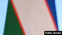 Флаг Узбекистана.