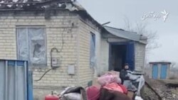 حملات راکتی ده ها خانه را در شرق اوکراین ویران کرده