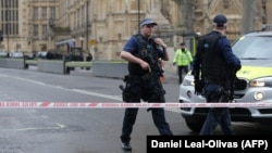 Поліція біля місця інциденту