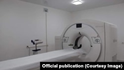 Компьютердик томография аппараты. Иллюстрациялык сүрөт