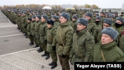 "Казан Экспо" үзәгендә мобилизацияләнүчеләр, 23 октябрь 2022