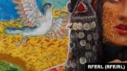 یکی از آثار نقاشی آتنا سلطانی