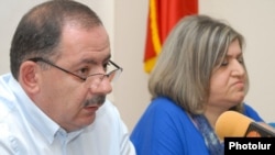 Агван Вартанян и Меланья Арустамян