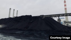 Бишкек жылуулук электр борборунун көмүр кампасы. Иллюстрациялык сүрөт.