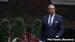 Միացյալ Թագավորության նորանշանակ արտգործնախարար Ջեյմս Քլևերլի, Լոնդոն, 7-ը սեպտեմբերի, 2022թ.