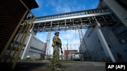 Russian troops captured Europe's largest nuclear plant in Zaporizhzhya at the beginning of March. (file photo)
