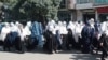 کارزارها برای بازگشایی مکاتب متوسطه و لیسه دختران در چهارده ولایت افغانستان 
