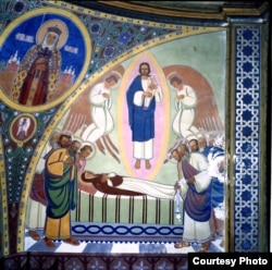 Стінопис «Успення» Юліана Буцманюка (Жовква)