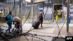 Мексика менен АКШнын чек арасы, архивдик сүрөт.