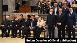 Тарых музейиндеги иш-чарада тартылган сүрөт. 15-декабрь, 2021-жыл.  Бишкек.