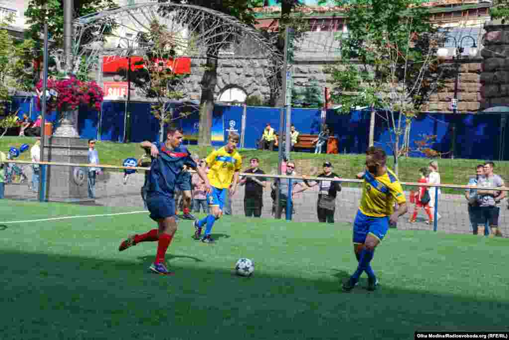Матч молодіжної збірної Київщини проти національної паралімпійської збірної України з футболу