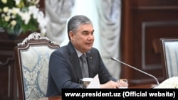 Президент Туркменистана Гурбангулы Бердымухамедов. 