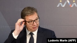 Presidenti serb, Aleksandar Vuçiq.