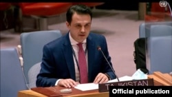 جانی بیک حکمت نمایندۀ دایمی تاجیکستان در سازمان ملل متحد