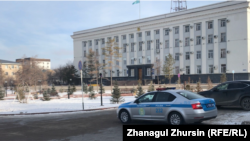 Здание  акимата  города Актобе