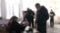 Armenia - Voters at a polling station in Masis, December 5, 2021
