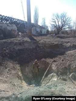 Раян О’Лірі в Київській області, 2022 рік