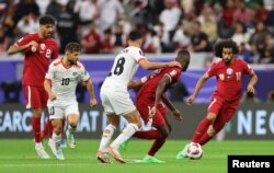 1\8 финалда Катар Палестинаны 2:1 менен жеңди.