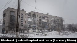 Наслідки російських обстрілів Часового Яру, лютий 2023 року