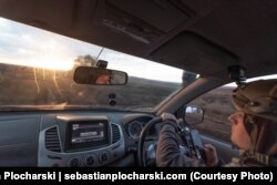 Дорога из Часова Яра в Константиновку. Октябрь 2023