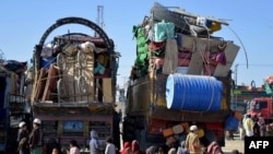 جریان برگشت مهاجران افغان از پاکستان به افغانستان 