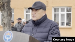 Камчыбек Ташиев в Кара-Сууйском районе, 27 января 2024 г.