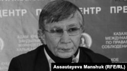 Opposition politician and dissident Zhasaral Kuanyshalin