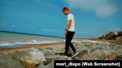 Депортований з окупованого Маріуполя Богдан Єрмохін, довоєнне фото