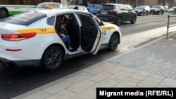 Яндекс такси. Москва. 