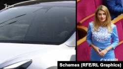 Пасажирка Tesla схожа на Ларису Білозір