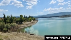 Білогірське водосховище, Крим, Україна, 27 серпня 2023 року