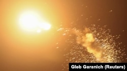 Ուկրաինա - Կիևի երկնքում հերթական անօդաչու թռչող սարքն է խոցվում, 13-ը հուլիսի, 2023թ.