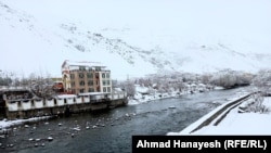 برفباری های شدید در ولایت پنجشیر