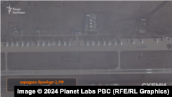 Місце постійної дислокації Іл-76-М – аеродром «Оренбург-2»