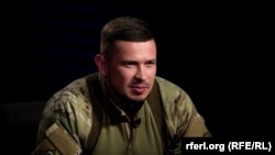 Спецпризначенець ГУР МОУ «Саба» зі спецпідрозділу «Артан» під час інтерв'ю, 9 грудня 2023 року