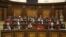 Armenia - Deputies from the ruling Civil Contract party attend a session of the National Assembly, Yerevan, March 21, 2023.