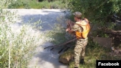 Өзгөчө кырдаалдар министрлиги тараткан cүрөт.