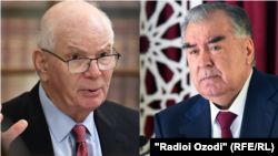 Бен Кардин жана Эмомали Рахмон