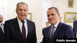 Ռուսաստանի և Ադրբեջանի արտգործնախարարներ Սերգեյ Լավրովը և Ջեյհուն Բայրամովը, արխիվ: 