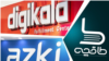 Azki, Digikala və Taghche şirkətlərinin loqoları