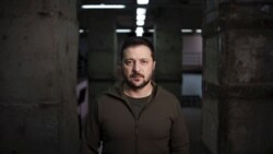 Diňle: Zelenski ABŞ senatorlaryna ýüzlenip, harby ýardama ýol berilmegini soramakçy bolan çykyşyny ýatyrdy