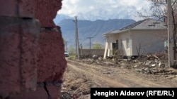 Капчыгай айылында чек арадагы четки үй. 31-март, 2023-жыл