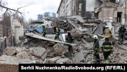 Наслідки російської ракетної атаки. Київ, 25 березня 2014 року