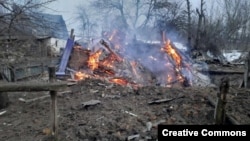 Обстріл спричинив пожежу в житловому будинку