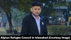 محمد شفایی جوان افغان که در اسلام آباد خودکشی کرد
