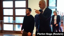 Владимир Зеленский Албанияда. 