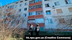 Наслідки обстрілів у Куп’янську, архівне фото