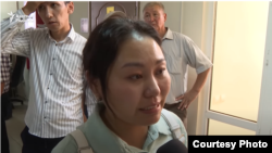 Активист Арайлым Назарова Алматы, 11-июль, 2023-жыл.