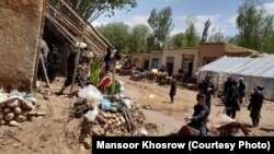 تخریبات ناشی از سیلاب ها در ولایت غور